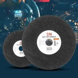 절단공구 절단석 그라인더날 연마석 절단 절삭 3N 125mm(10개)