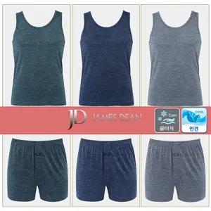 제임스딘 스타일리쉬 쿨 냉감 인견 인팅스판 런닝 트렁크 6종세트 2603
