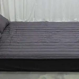 모던한 침대패드 카페트 패드 슈퍼싱글 SS 차콜