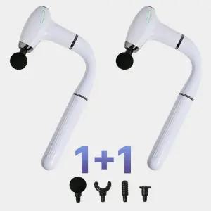 (1+1) 스완 커브 마사지기 뱃살 다리 허벅지 종아리 어깨 목 등 마사지 안마기 MVP-2090LV