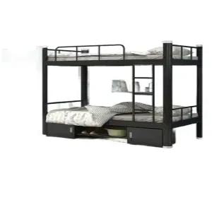 가정용 이층침대 프레임 튼튼한 철제 화이트 구조 1xm 조립형