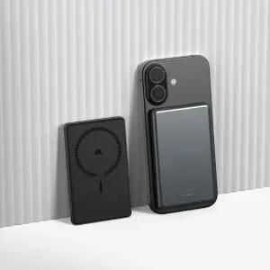 밸류엠 20W 고속 메탈 맥세이프 보조배터리 5000mAh 블랙