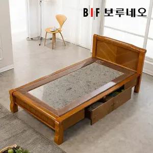 BIF보루네오 전국무배 보루네오 온돌 맥반석침대 (싱글) IYS322