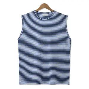 [하프클럽/엠엔씨]스트라이프 박스핏 나시티 (MDBT814SM)