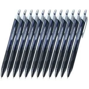 유성 강의 제트스트림볼펜 대학 교실 흑색 수업 학생 자습 필기 0.38mm