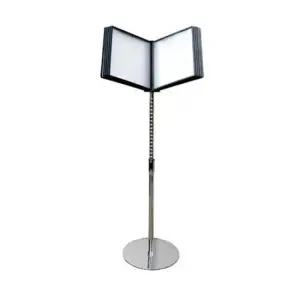 메뉴판스탠드 스탠드 메뉴북 꽂이 실외 메뉴판 가격표 D1 A4 1P