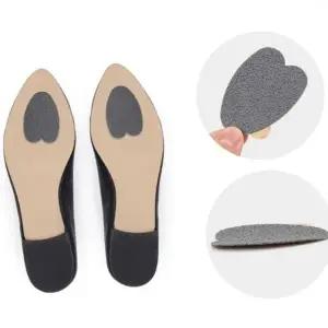 [룽스]푹신한 하트그레이 눈길 구두 접착식패드