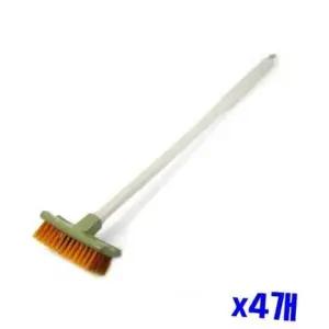 타일 청소용 바닥솔 밀대 x4개 바닥청소솔 욕실청소솔