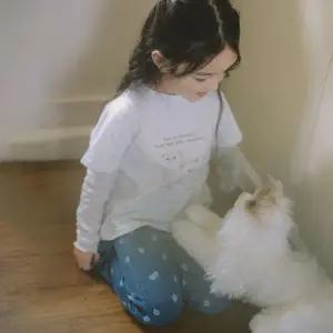 [롯데백화점]룰라비 플라워부츠컷 데님 팬츠 76112-410-02