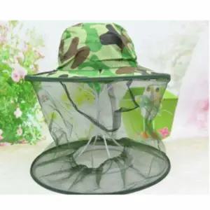 날파리 방지 모자 양봉망 벌레 퇴치 얼굴 그물망 방충