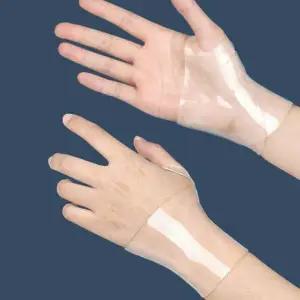 직장인 임산부 손목 보호대 스트랩 밴드 아대 투명 1p