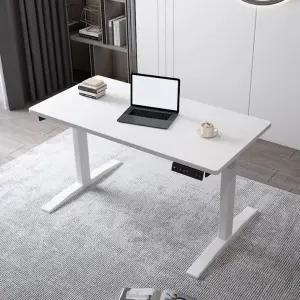 컴퓨터 책상 높이 조절 사무용 140 데스크 서재 학생용 높이조절 120