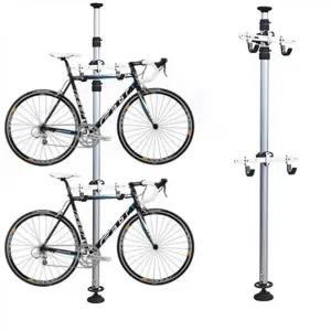 실내자전거스탠드 로드자전거거치대 아파트 복도 실내