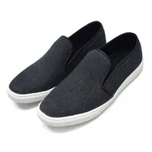 남성용 슬립온 직조 캐주얼 신발