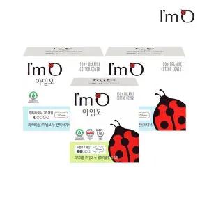 [신세계라이브쇼핑]아임오 NEW 유기농 생리대 소형 12p x1개+팬티라이너 20p x2개