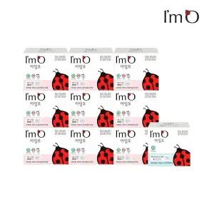 [신세계라이브쇼핑]아임오 NEW 유기농 생리대 중형 14p x9개+팬티라이너 20p x1개