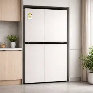 [LG]디오스 AI 오브제컬렉션 냉장고 2도어 양문형 매직스페이스 S656GBB143 652L 미스트베이지