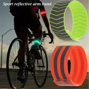 TBZ 탄성 형광 반사밴드 1라인 2라인 빛반사 스트랩 야간