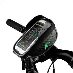 바이저 자전거 핸드폰 가방 대용량 자전거 핸들 가방 수납 방수