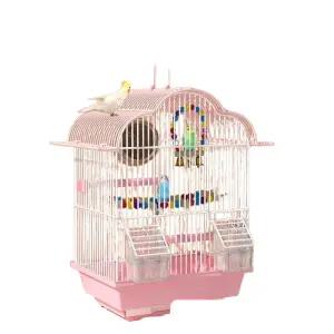 버드빌라 손잡이 앵무새 케 아치형 이동장 분리세척 새장