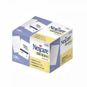 3M 넥스케어 알콜스왑 플러스 100매