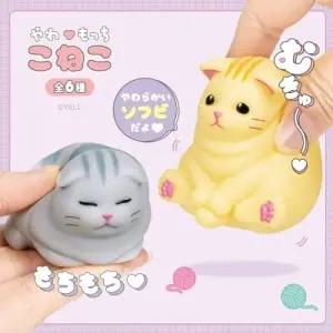 ( )고양이 캐릭터 피규어 랜덤 미니 인형 가챠 장식 소품 수집용 굿즈