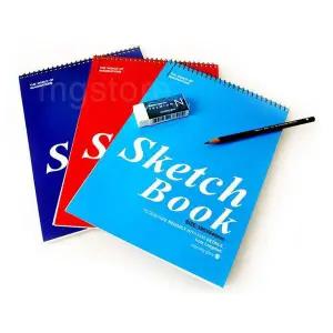 4절 VD99KI62 전문가용 스케치북 X2개 200g 도화지 수채화용