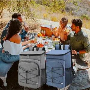 보온보냉백팩 쿨러백팩 캠핑 아이스백 보온백 도시락 보온도시락펀캠 가방형 피크닉 아이스백팩