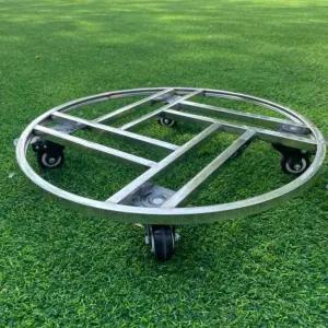 원형 대형 화분 야외 연꽃 플라스틱화분 플랜트 분갈이 받침