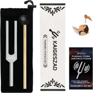 힐링 차크라 세트 힐링/음향 테라피/알루민 합금 감각 튜닝 포크 활성제를 사용한 432Hz 테라피 비자성