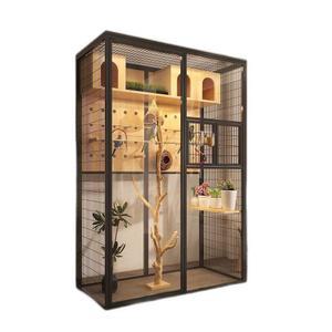 대형 새장 앵무새 바퀴달린 아크릴 이동장 날림장 대형새장