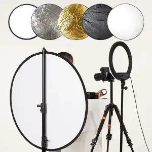 촬영 반사판 80cm 5in1 조명판 스트로보 플래시 스튜디오 장비