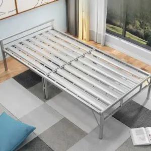 철제 침대프레임 접이식 침대 철제침대 싱글 프레임 기숙사