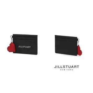 질스튜어트 JILLSTUART 블랙로고포인트 소가죽카드지갑 JAHO4F470