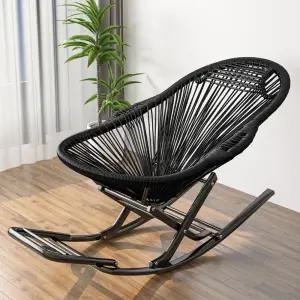 1인 흔들 의자 북유럽 거실 조립식 휴식 체어 독서