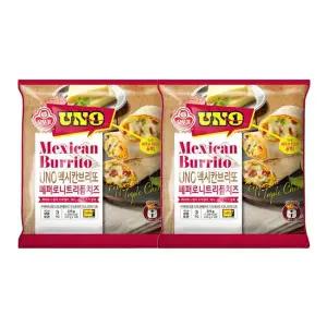 [오뚜기]UNO 멕시칸 브리또 페퍼로니트리플치즈 (125g x3) x 2개e[35778593]