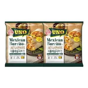 [오뚜기]UNO 멕시칸 브리또 치폴레살사치킨 (125g x3) x 2개e[35778594]