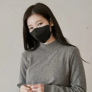 국산 하이테크 KF94 새부리형 마스크 블랙 대형 개별포장 50매입