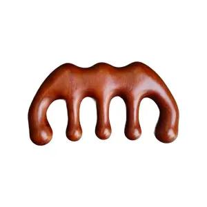 젠나나 두피마사지 괄사 뒷목결림 나무갈사 어깨 승모근 뭉침 얼굴 안마 종아리 다리 원목 마사지기