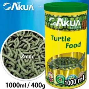 거북이 터틀 전용사료 1000ml 영양소 고단백먹이 밥