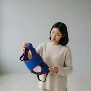 [콩심팥심]강아지 척추 노령견 서포트 하네스 허리 부상 방지 펫 보조기 탈구