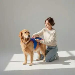 강아지 허리 척추 지지대 노령견 보행 보조기 소형견 중형견