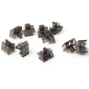 LC 광 케이블 잠금 장치 포트 자물쇠 락커 블랙 10p잠금홀더 LC잠금