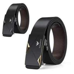 윌리엄폴로 남성 가죽 프리미엄 자동 버클 벨트 소가죽벨트