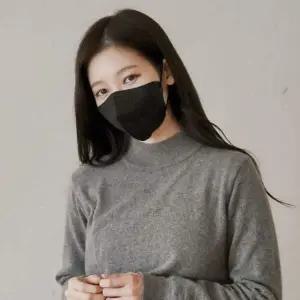 국산 하이테크 KF94 새부리형 마스크 블랙 대형 개별포장 50매입