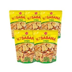 [셀러허브]엔세븐 사바나칩 100g x 5봉 사바나나 간식 바나나칩 쿠키 어린이간식 (S41246679)