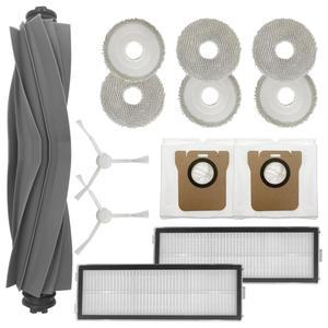 드림 L10 울트라/L10S 울트라 로봇 진공 청소기 메인 사이드 브러시, HEPA 필터 걸레 패드, 먼지 봉투 교체 부품,