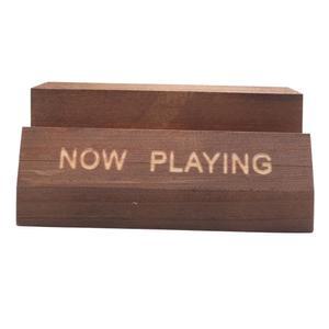 NOW 비닐 레코드 스탠드, 거치대 디스플레이, 목재 보관 앨범 회전 액세서리,