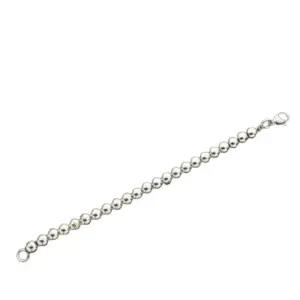 [라일리쥬얼리] Rly 심플팔찌 (8mm) 우정팔찌 커플팔찌 실버볼팔찌