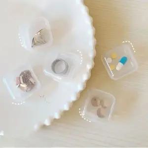 [골드스마일]휴대용 보관통 귀걸이 반지 수납 소품부품 보관케이스